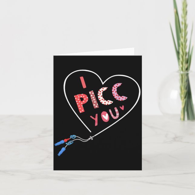 Cc Heart Valentine Vaskulär åtkomst Team Cc Iv Sju Kort (Framsida)