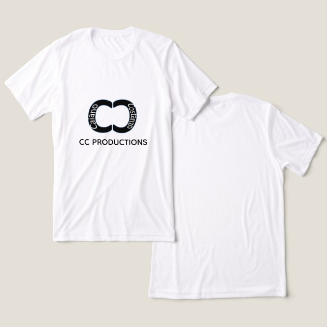 CC Productions Klassisk Tee (Design fram och bak)