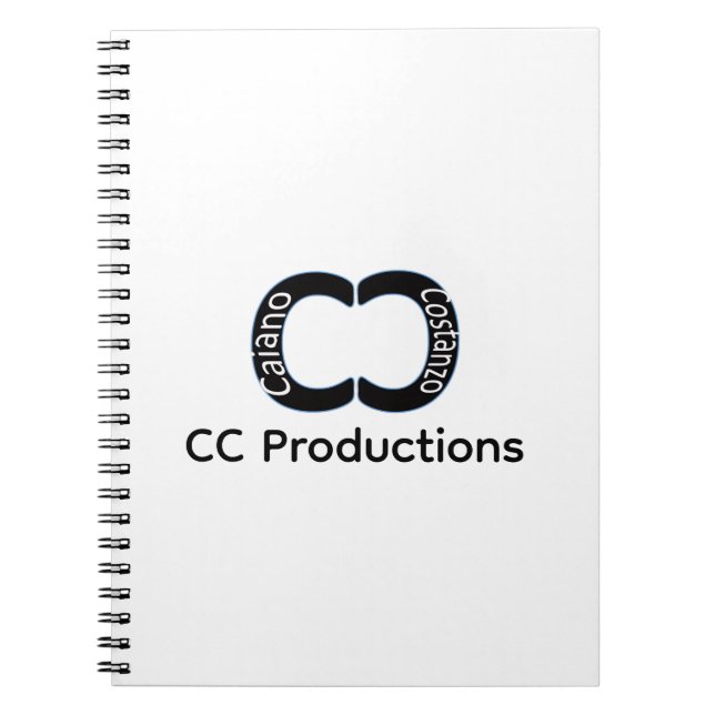 CC Productions Klassiska Spiralanteckningsbok Anteckningsbok (Framsidan)
