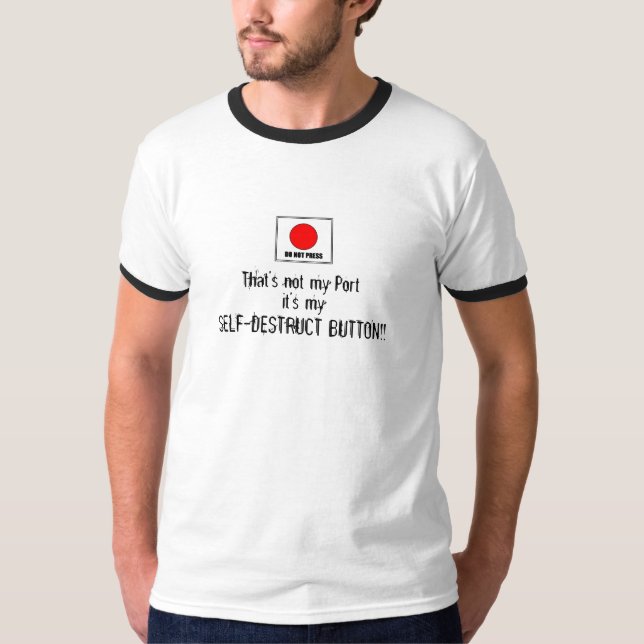 cc) SjälvDestructport T-shirt (Framsida)
