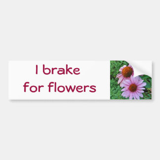 CC som jag bromsar för blommabildekal Bildekal