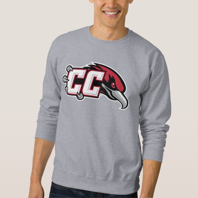CC Thunderbird-logotyp Lång Ärmad Tröja (Framsida)