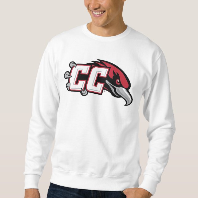 CC Thunderbird-logotyp Lång Ärmad Tröja (Framsida)