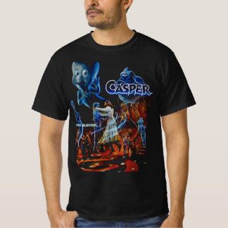 Ccaper vintage skräck t-shirt, 90s spöke unisex... t shirt