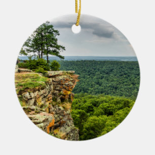 CCC förbiser Petit Jean Julgransprydnad Keramik