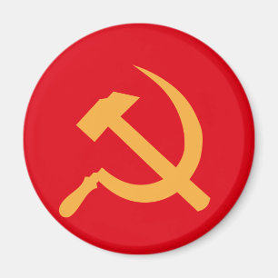 Cccp-användarhammare och sicklecellhammare magnet