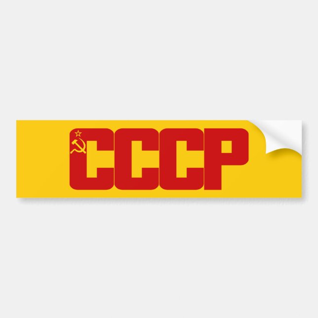 CCCP-bildekal Bildekal (Framsidan)