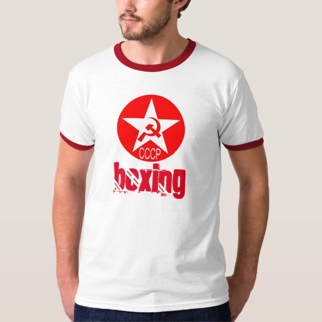 CCCP BOXING TEE SHIRT (Framsida)