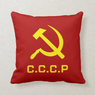 CCCP bultar, och skäran kudder Kudde