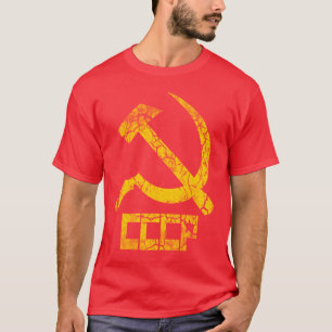 CCCP bultar och skäravintage Tee Shirt