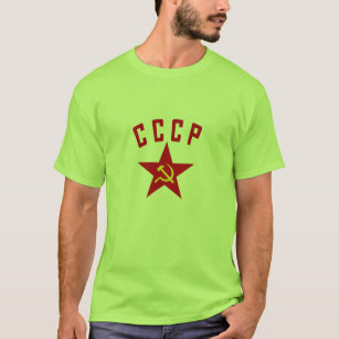 CCCP bultar & skäran i stjärna T-shirt