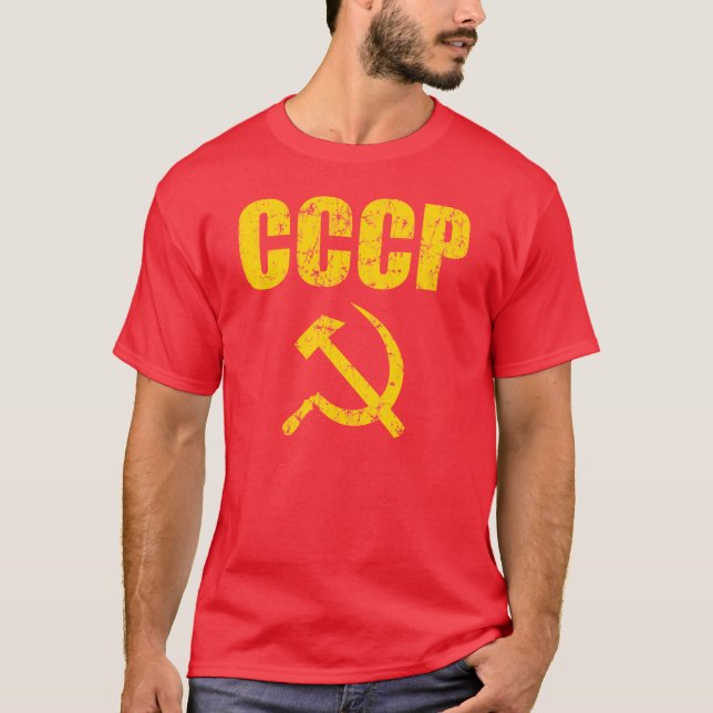 CCCP bultar skäran T-shirt (Framsida)