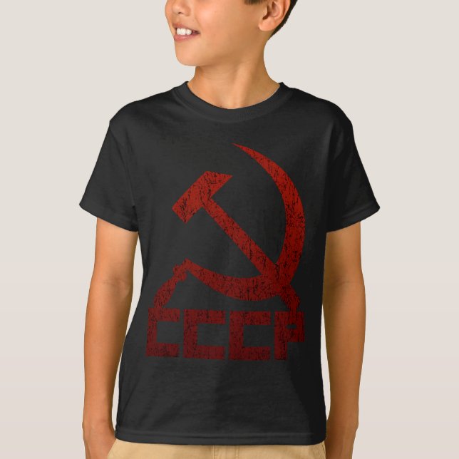 CCCP bultar & skäran Tee Shirt (Framsida)