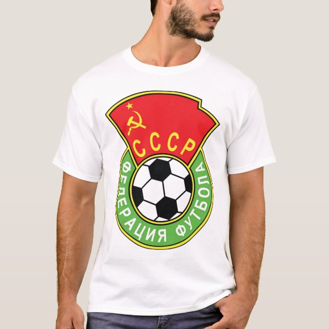 CCCP-fotboll Tee Shirt (Framsida)