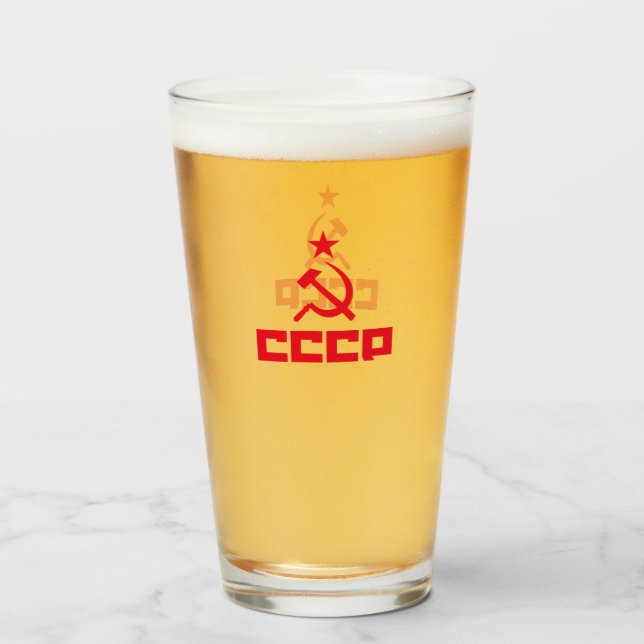 CCCP Pint-ski Glaskopp (Framsida fylld)