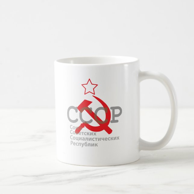 CCCP_red Kaffemugg (Höger)