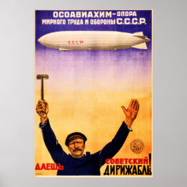 CCCP Sovjetimation Rysk kommunistisk propaganda Poster