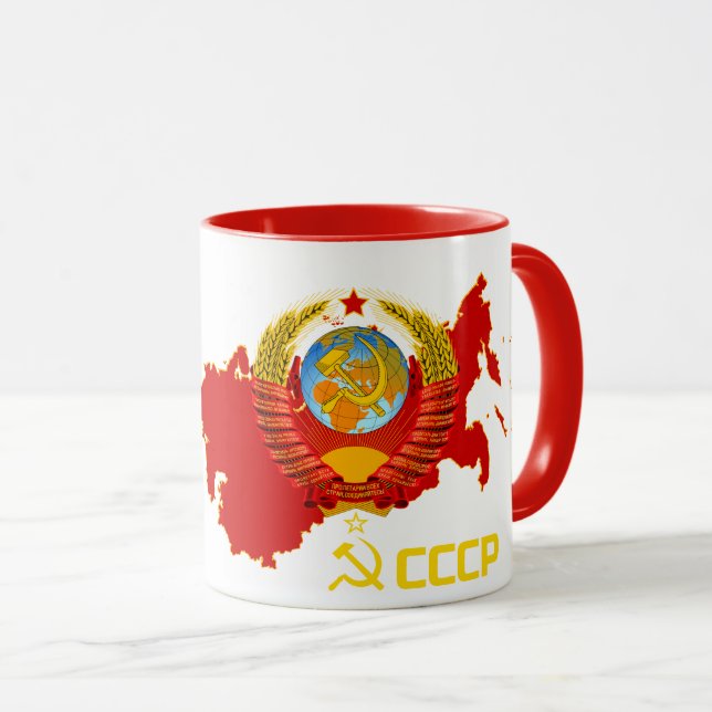 CCCP - Sovjetunionen Mugg (Framsida höger)