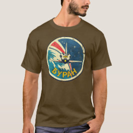 CCCP Space Shuttle Classic Emblem V01 T Shirt