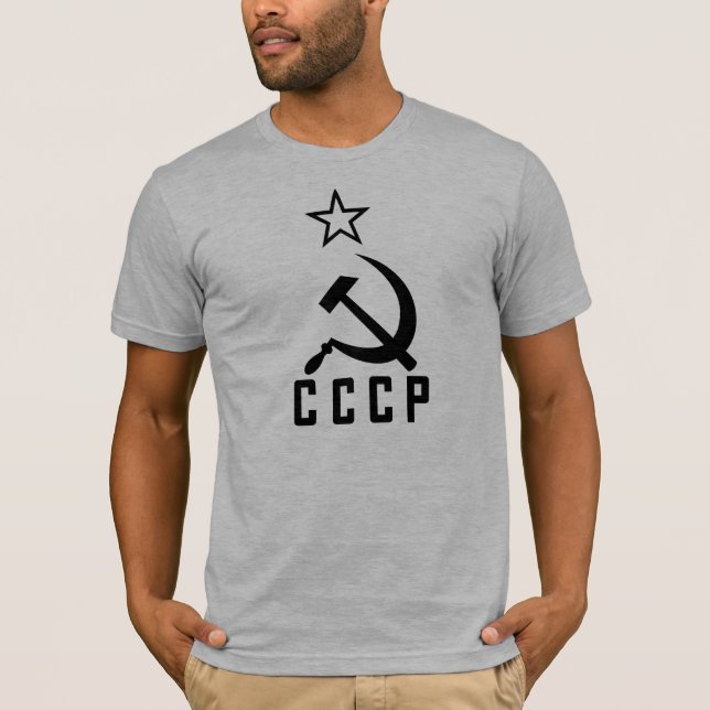 CCCP (stil F) Tee Shirt (Framsida)
