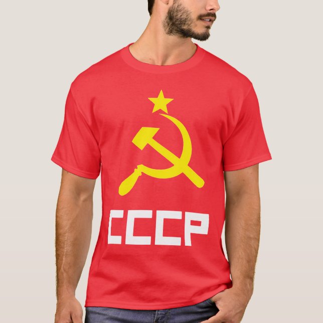 CCCP-T-tröja T-shirt (Framsida)