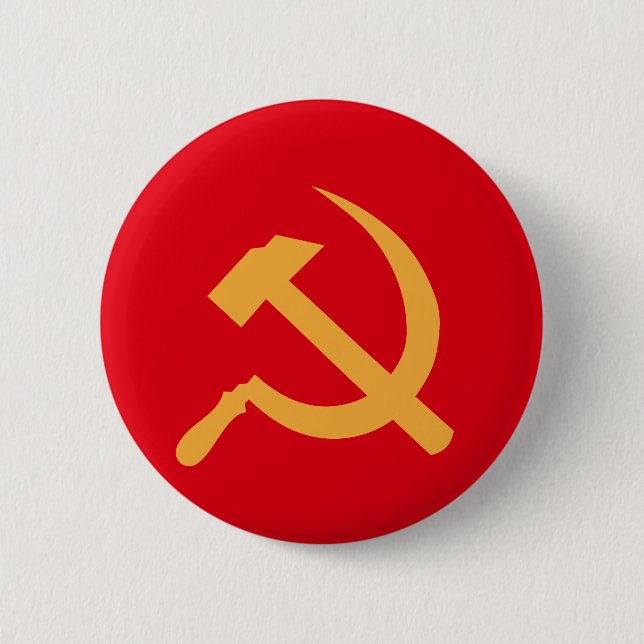 cccp ussr bultar och skäran knapp (Framsida)