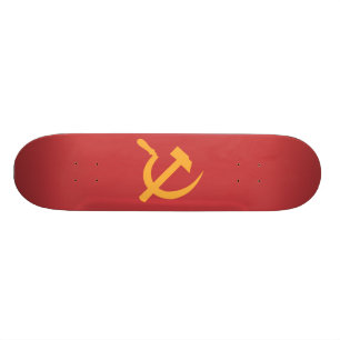 cccp ussr bultar och skäran mini skateboard bräda 18,7 cm