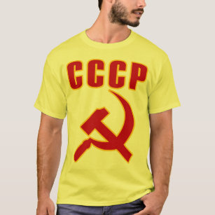 cccp ussr bultar och skäran t-shirt