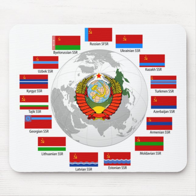 CCCP USSR MOUSEPAD MUSMATTA (Framsidan)