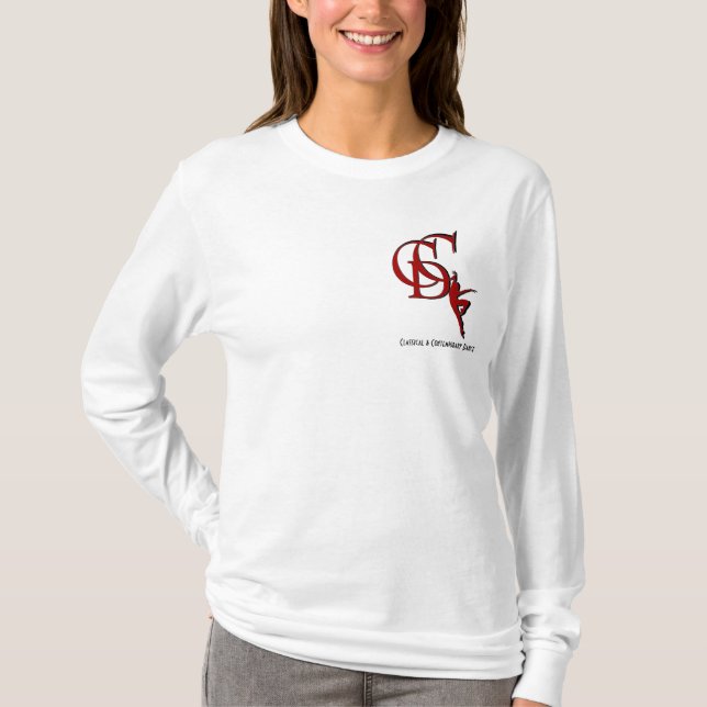 CCD vuxna Jersey Hoody Tee (Framsida)