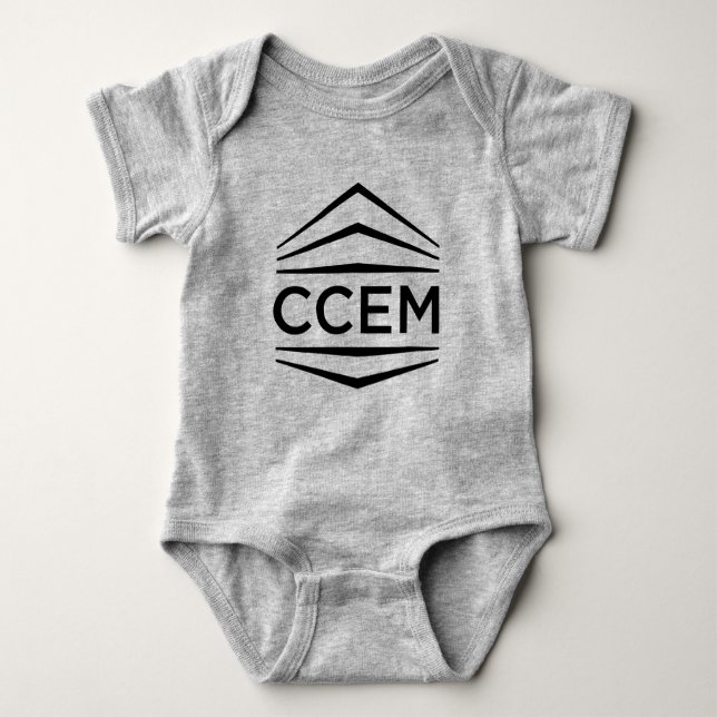 CCEM Light-kroppsdräkt för baby T Shirt (Framsida)
