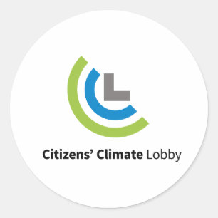 CCL-Logotyp-dekal - stor Runt Klistermärke