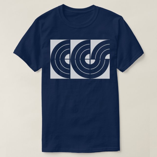 CCS Center for Kreativ Studies Logotyp T Shirt (Design framsida)