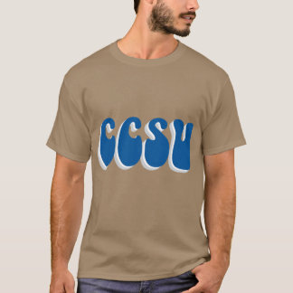 CCSU Central Connecticut State Universiteten 2 T Shirt