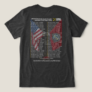 CCT-minnesmärke förft-tröja   Alla namn ingår T Shirt