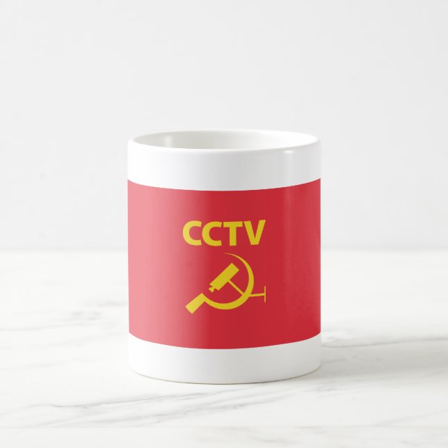 CCTV Flag.ai Kaffemugg (Center)