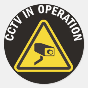 CCTV IN OPERATION RUNT KLISTERMÄRKE
