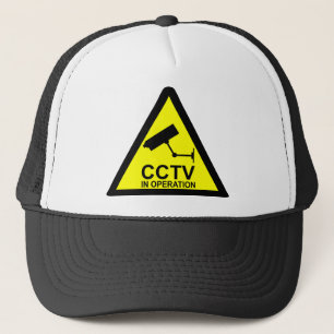 CCTV märker Truckerkeps