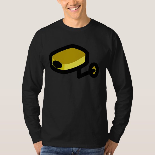 CCTV-övervakning Säkerhetskamera Sluten Krets P T Shirt (Framsida)