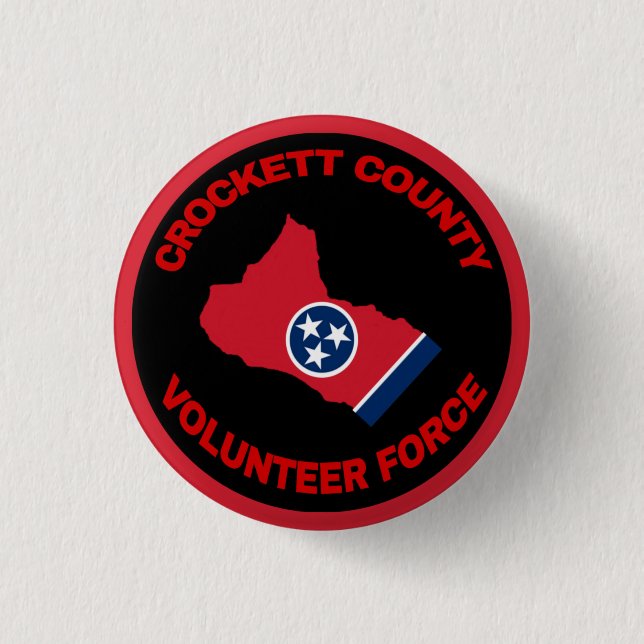 CCVF Enaste Beret Pin. Knapp (Framsida)