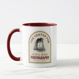 CCWP Maroon Cream Window Kaffe Kopp