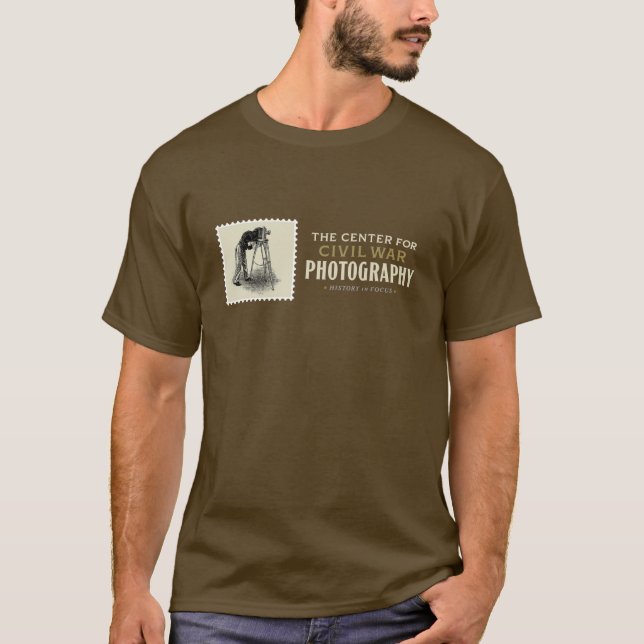 CCWP STAMP Design för mörka bakgrunder T Shirt (Framsida)