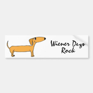 CD bildekal för Wienerhundsten