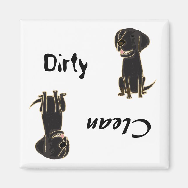 CD- Dirty Tassar Flat-Jackat Retriever Magnet (Framsidan)