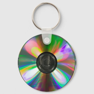 Cd diskett Keychain Nyckelring