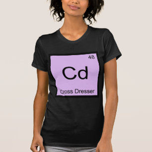 Cd - Kor Dresser Chemistry Inslag Symbol Tee
