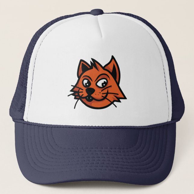 CD logotyplastbilsförarekatt Keps (Framsida)