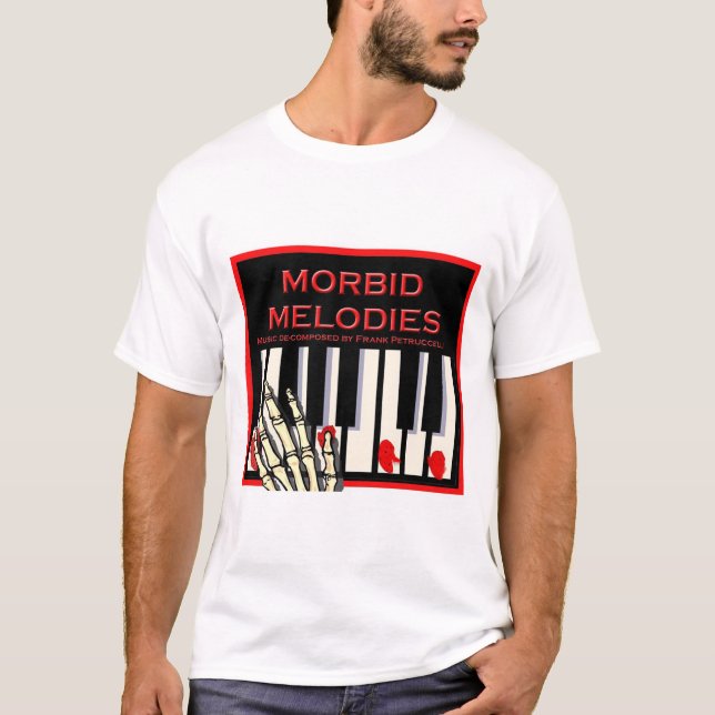 CD logotypT-tröja för Morbid melodier T Shirt (Framsida)