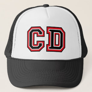 "CD" Monogram Keps