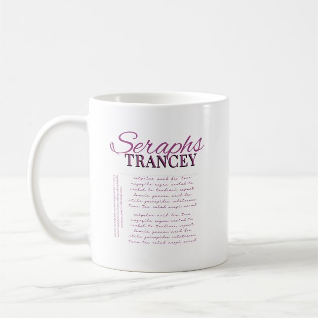 CD-serafimtrancey Kaffemugg (Vänster)